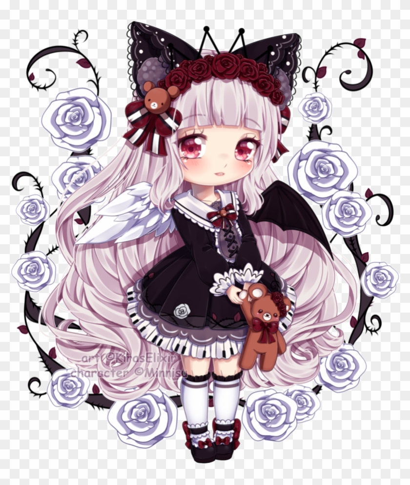 chibi anime neko