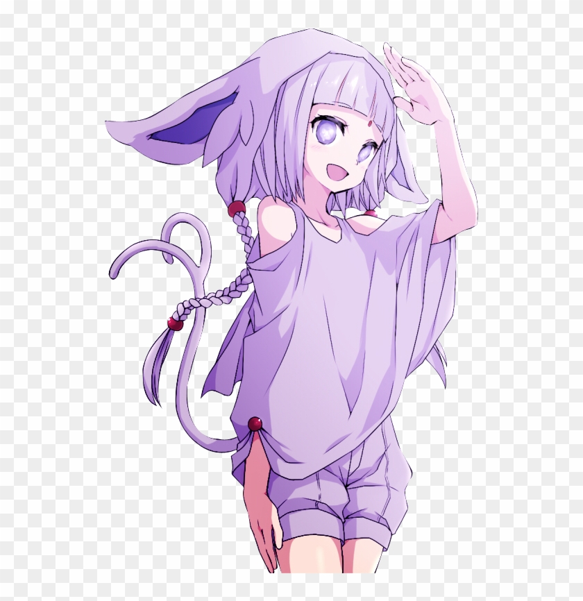 Anime Girl Angry Pastel Goth - Espeon Human #1312452