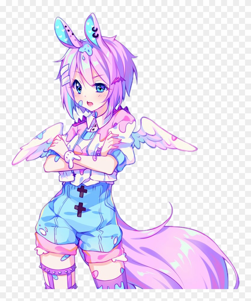 Pastel Pastelgore Pastelgoth Kawaii Tumblr Anime Animeg - Hyanna Natsu #1312486