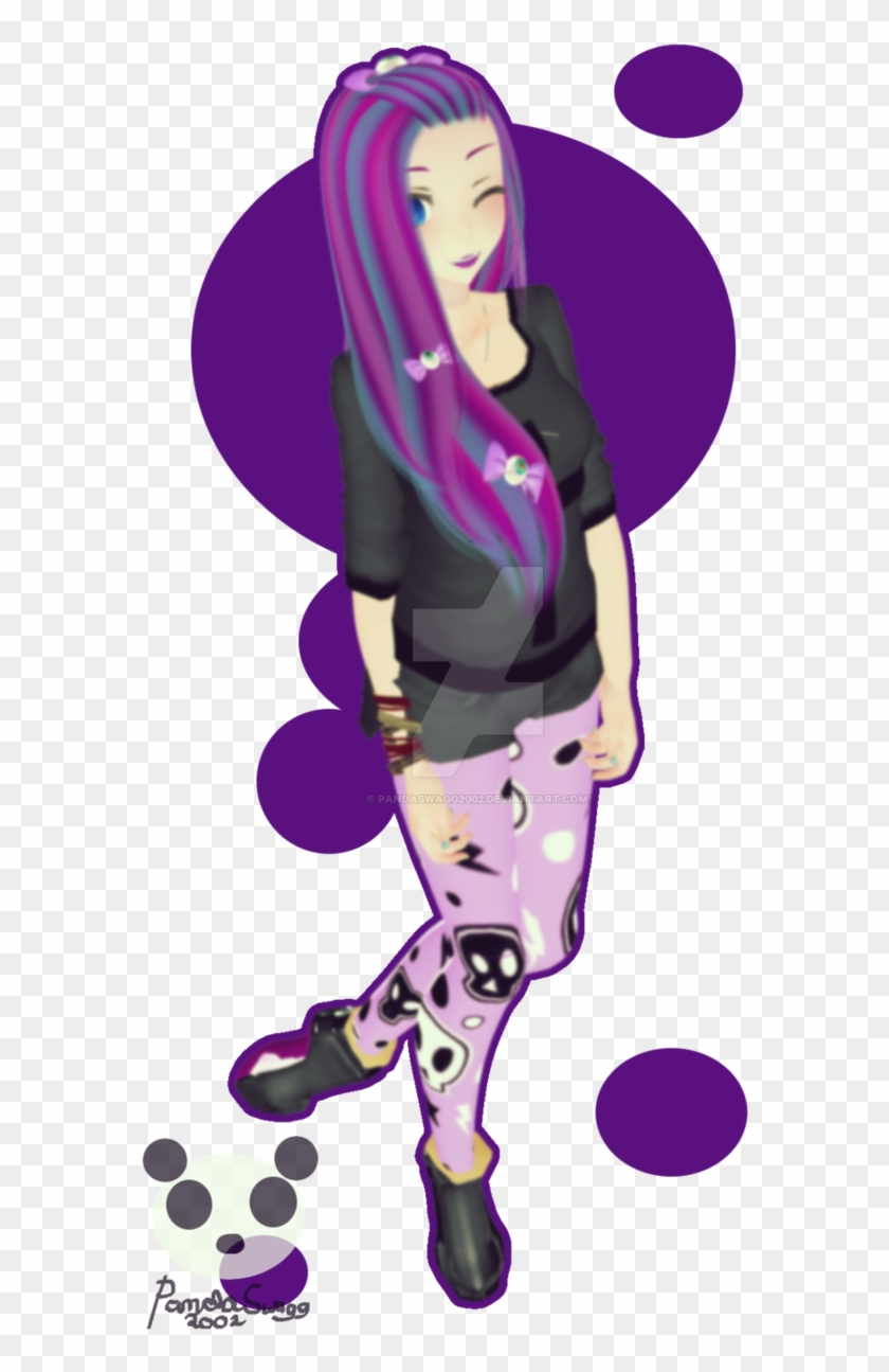 200 Watchers Gift - Pastel Goth Mmd Model #1312508