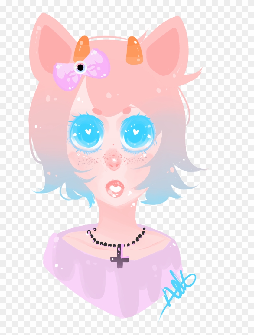 Pastel Goth Rin 2 By Neko-kiss - Cartoon #1312521
