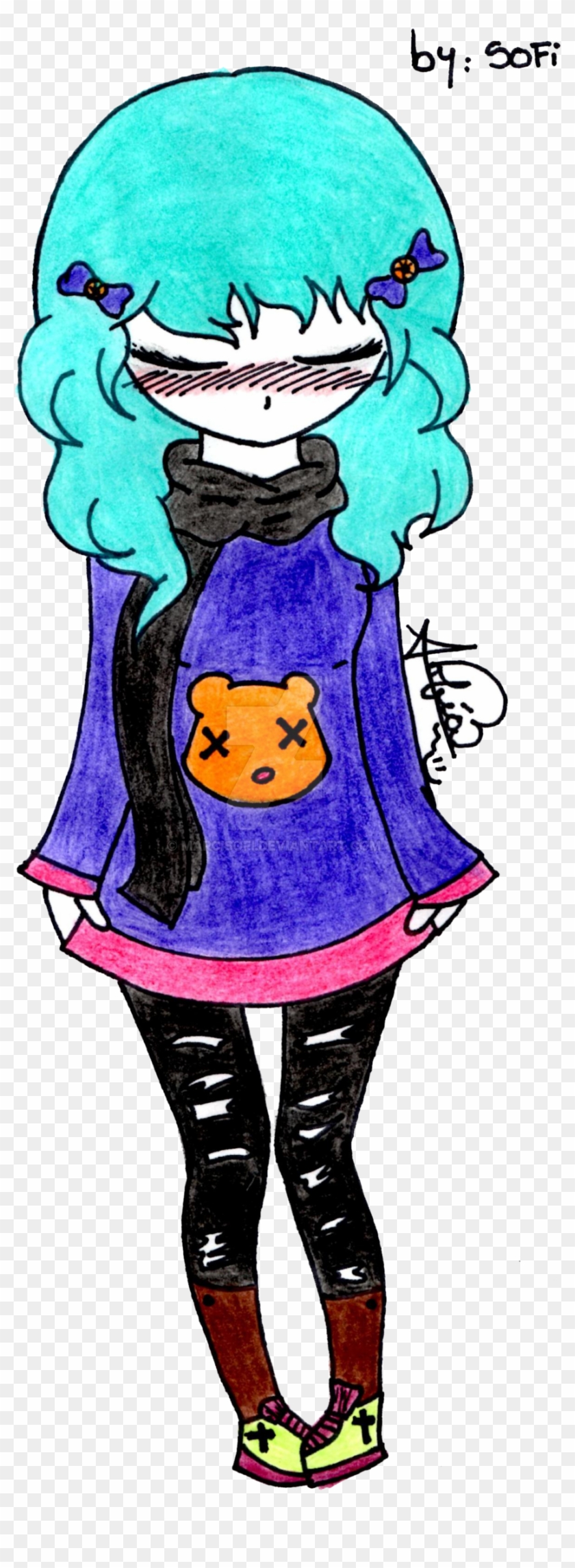 Anime By Marcisofi Pastel Goth - Pastel #1312528