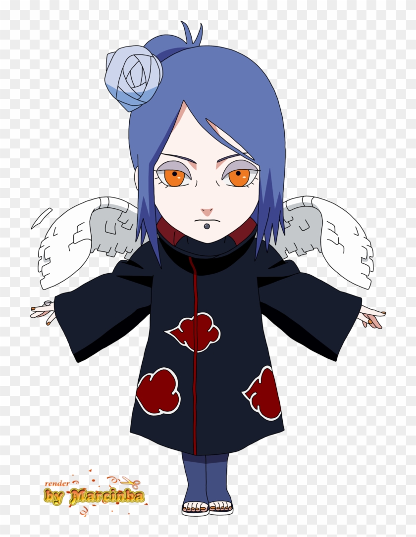 Chibi Konan By Marcinha20 - Konan Chibi #1312532