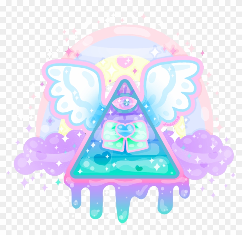 Prints - Cute Pastel Illuminati #1312564