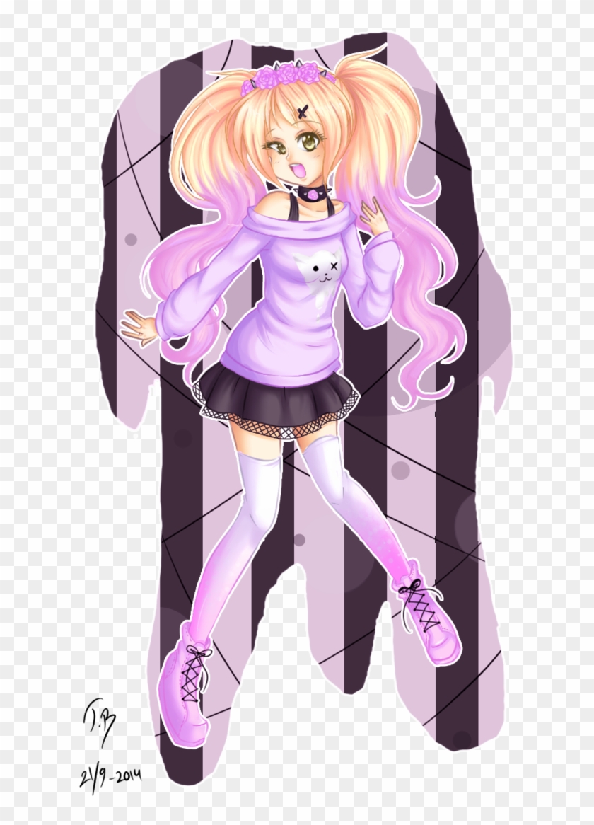 Pastel Goth Kyoko - Cartoon #1312576