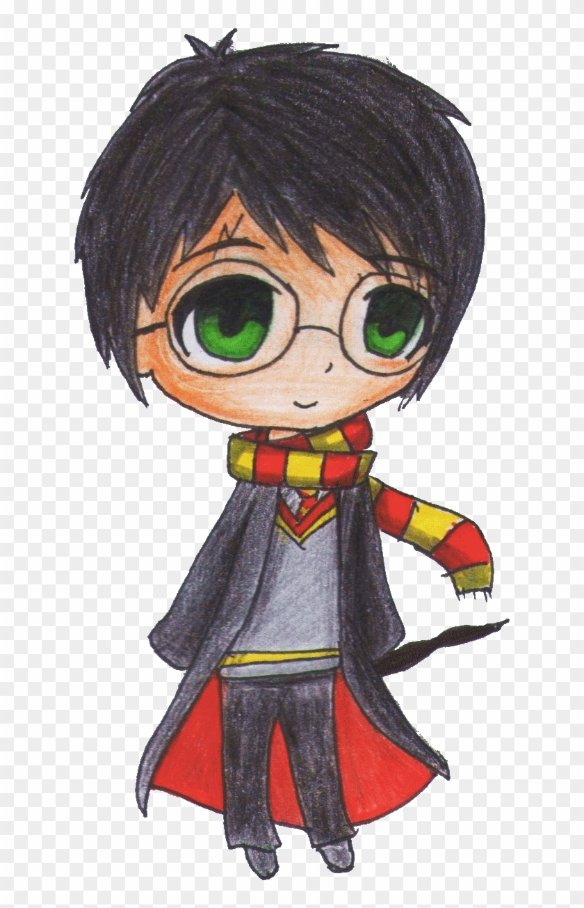 Harry Potter Chibi By Cacoxima - Chibi Harry Potter Cacoxima #1312636