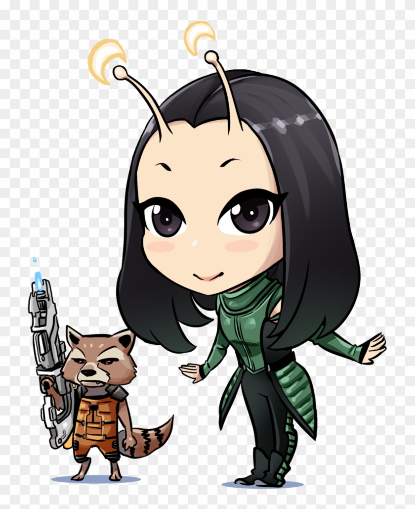 Chibi By Lostonezero - Chibi Guardians Of The Galaxy Png #1312647