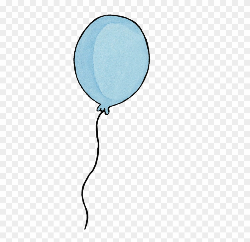Blue Ballon - Party Png #1312680