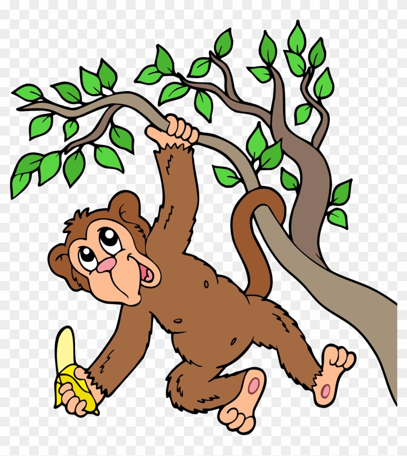 Featured image of post Monkey On Tree Drawing For Kids - Our website contains biggest collection of riddles for kids with answers!