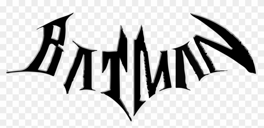 Custom Batman Logo By Dualityfreak - Batman Name Logo Transparent #1312729