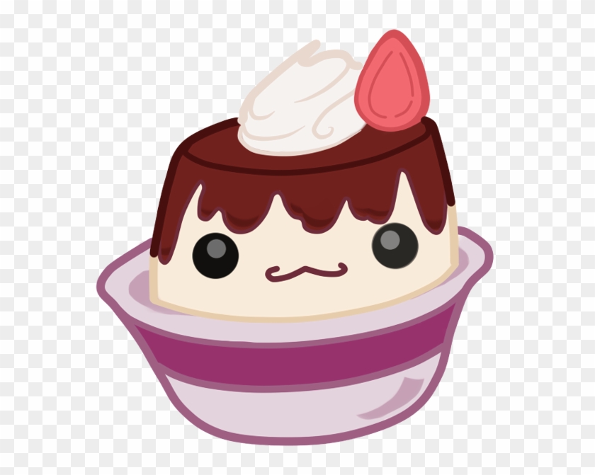 Cute Pudding By Cherrymccream On Deviantart - Birthday Cake #1312780