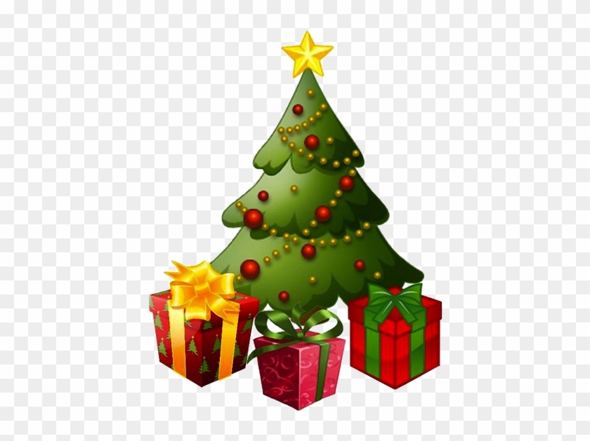 Santa Claus Christmas Day Christmas Gift Christmas - Christmas Tree Clip Art #1312788