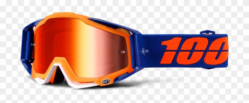 25 Days Of Christmas - 100 Percent Blue Racecraft Mx Goggle | Classic Motocross #1312794