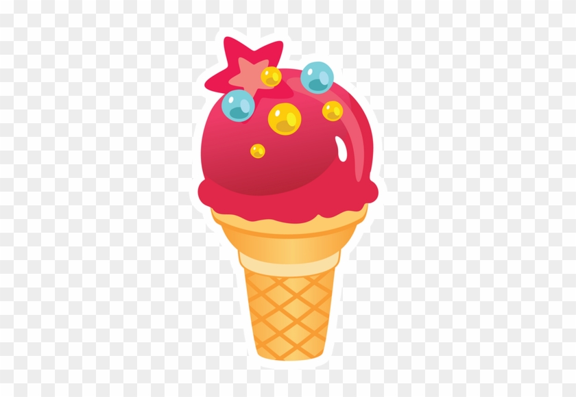 Cornet De Glace, Crème Glacée, Ice Cream Clipart - Cornet De Crème Glacée #1312815