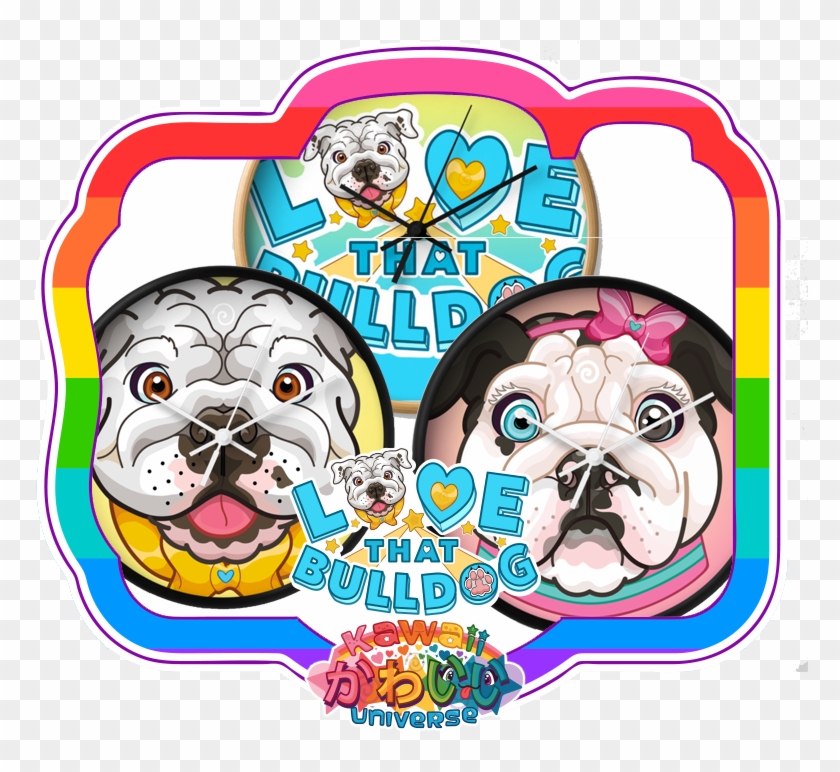 English Bulldog Clipart Kawaii - Pug #1312823