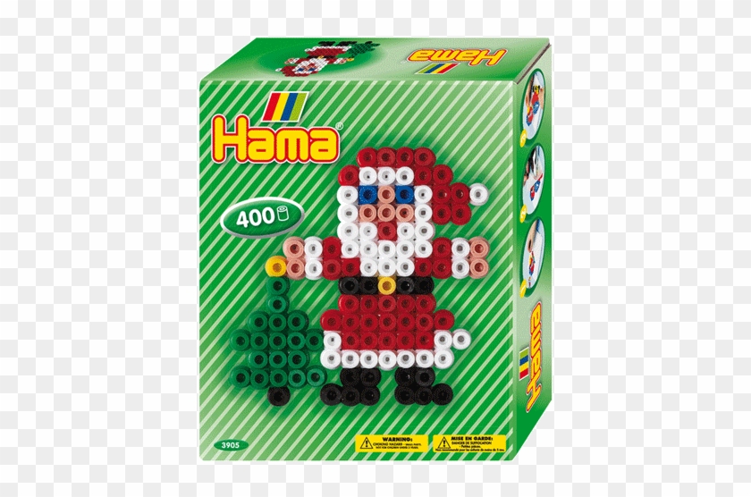 It Fits In A Stocking, Finishes Off A Present And Keeps - Hama Father Christmas Pocket Gift Set #1312852