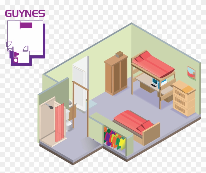 Guynes Hall - Southwestern Assemblies Of God University Dorms #1312859