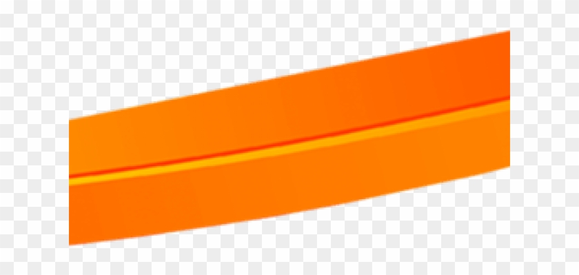 Orange Clipart Divider - Ribbon #1312875