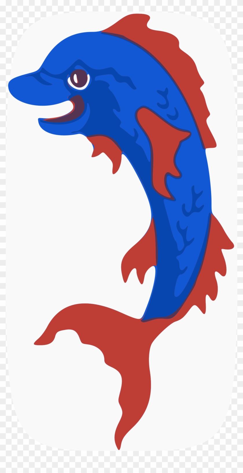 Miami Dolphins Drawing - Heraldic Fish Png #1312895