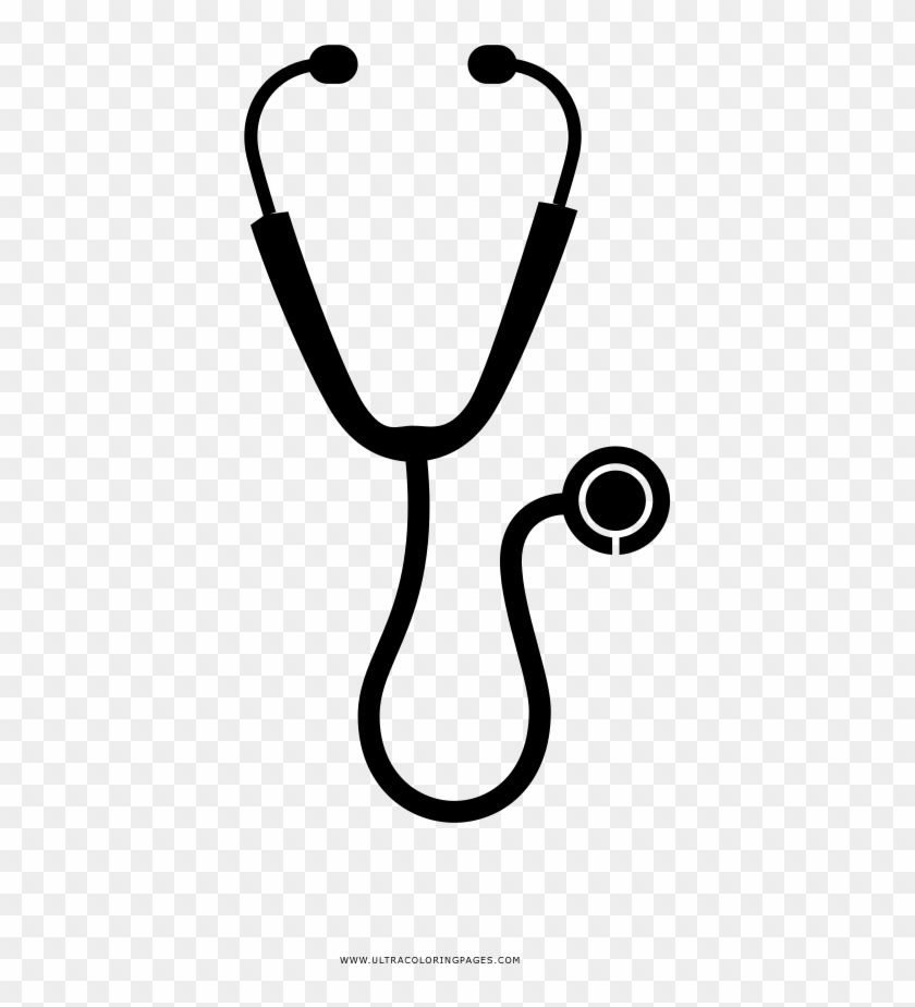 Stethoscope Coloring - Stethoscope Coloring Page #1312918