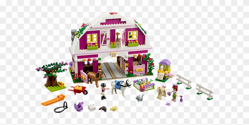 Lego Friends 3186 Emma S Horse Trailer Co Uk - Lego Friends Sunshine Ranch #1312925