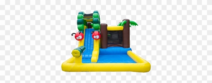 Add To Any Inflatable For Only $50 - Jumporange Caterpillar Mud Park Wet/dry Combo Bounce #1312959