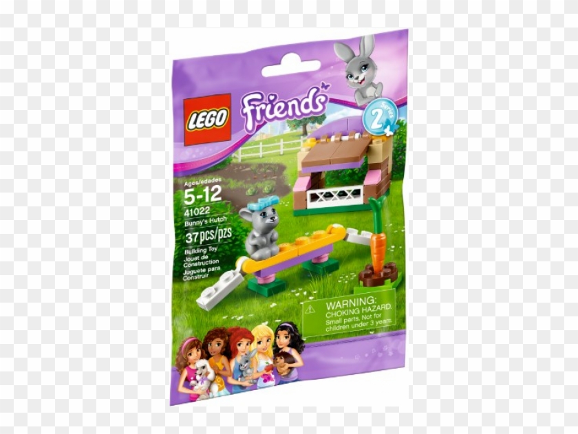 Lego Friends Serie 2 Le Clapier Du Lapin - Lego Friends Bunny's Hutch 41022 #1313056