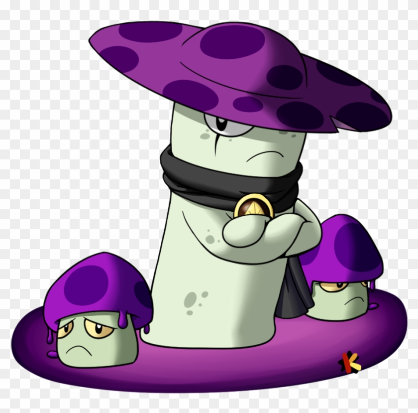 Meanest Mushroom By Katonator - Mushroom Plants Vs Zombies #1313058