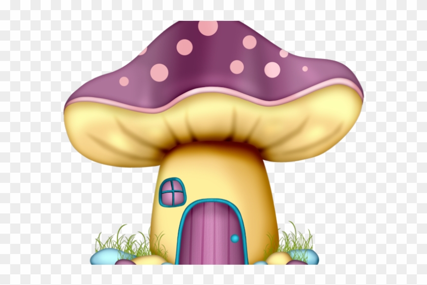 Mushroom Home Cliparts - Mushroom House Clipart Png #1313089
