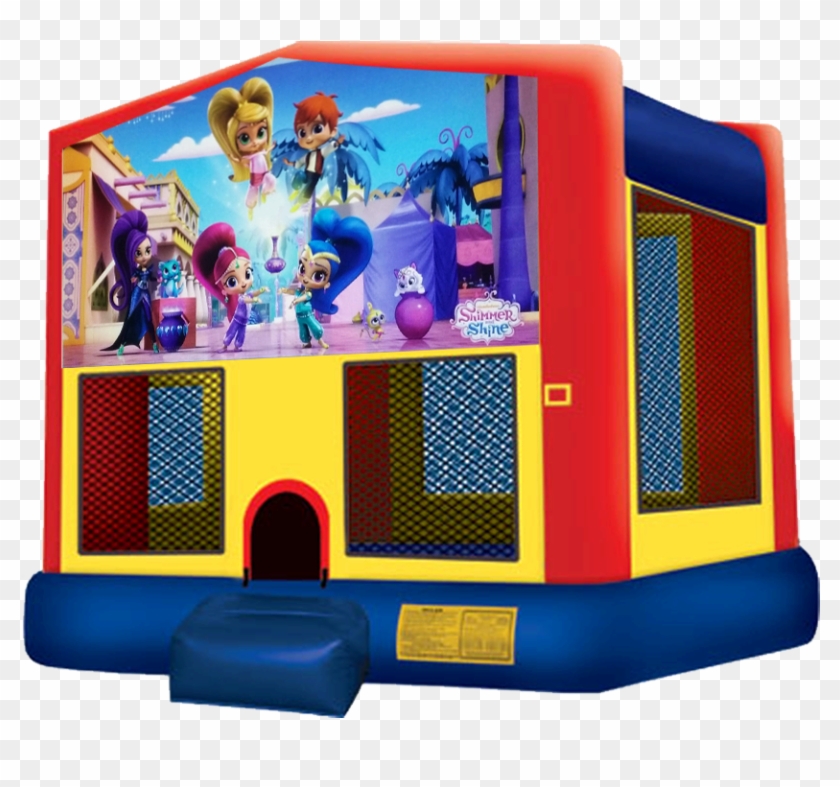 Rentals Items Bounce Houses Shimmer And Shine Bouncer - Paw Patrol Jumping Castle #1313139