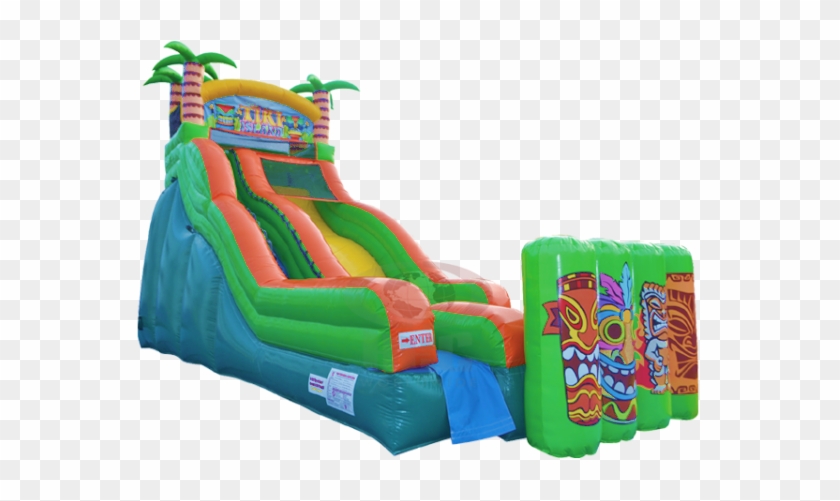 Tiki Island Water Slide Inflatable Rental - Tiki Island #1313169