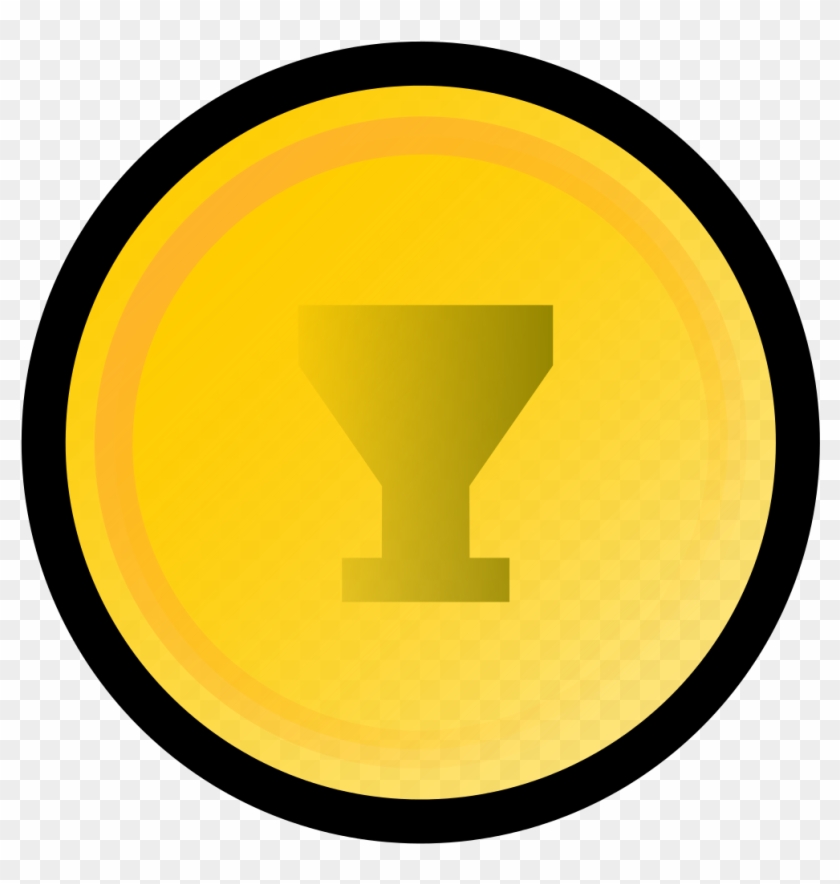 Gold Medal With Cup - Gold Medal #1313179