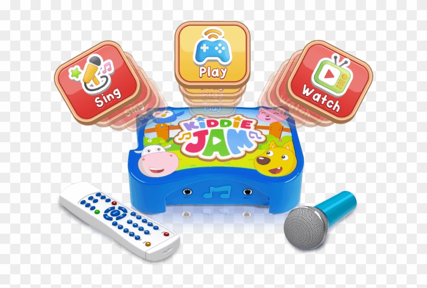 Kiddie Jam Features "sing," "watch," And "play" Functionalities - Music #1313310