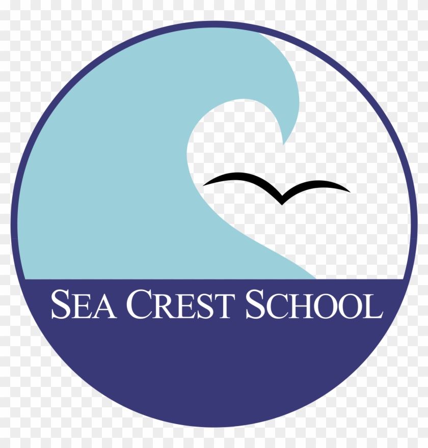Sea Crest School Logo Black And White - Sea Crest School #1313370