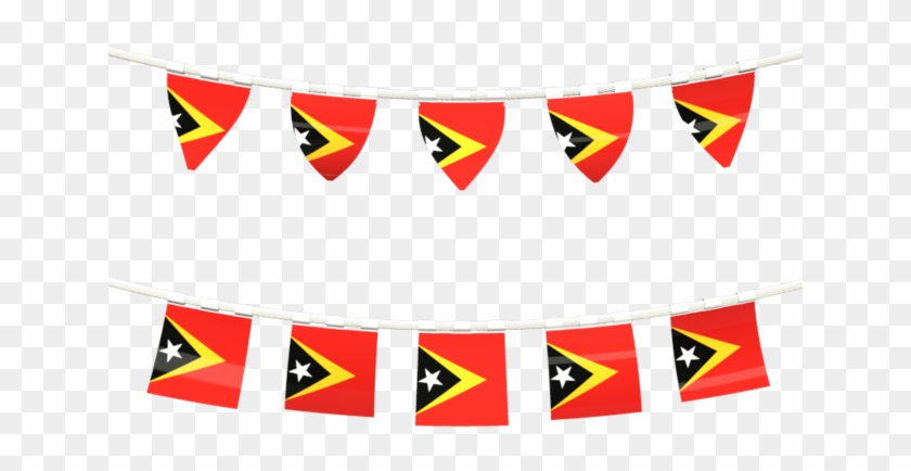 Illustration Of Flag Of East Timor - Portable Network Graphics #1313433