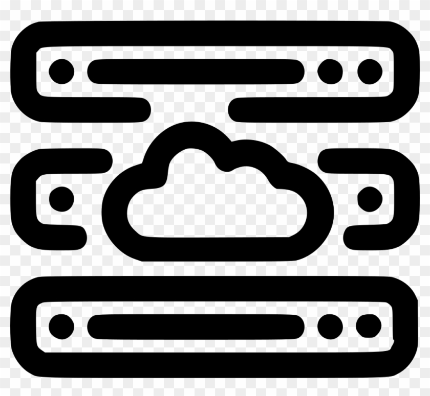 Cloud Server Clipart Svg - Server #1313488