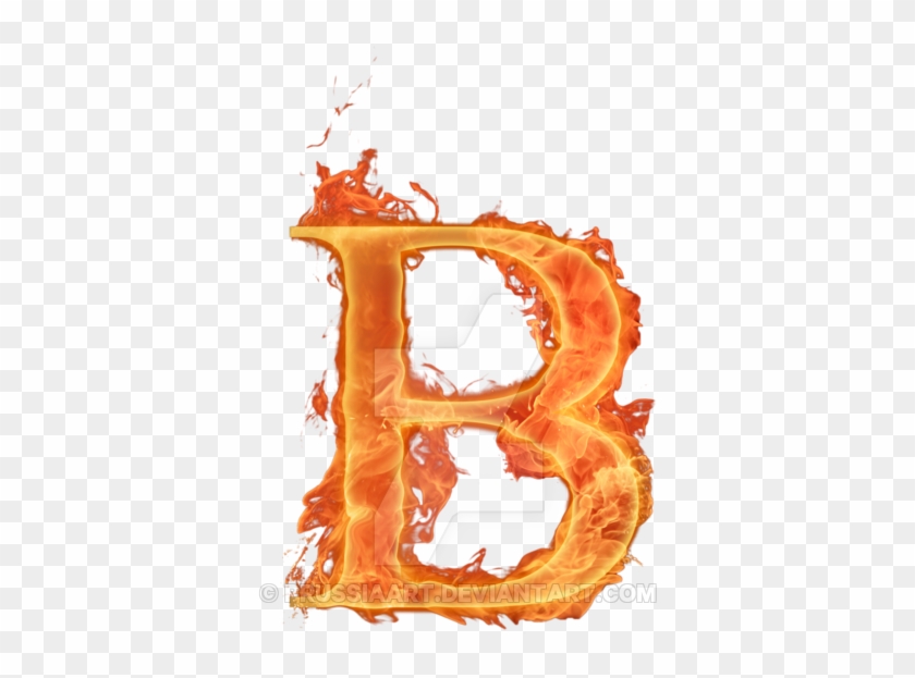 Alphabet Letter Fire Clip Art - Alphabet Letters On Fire #1313510