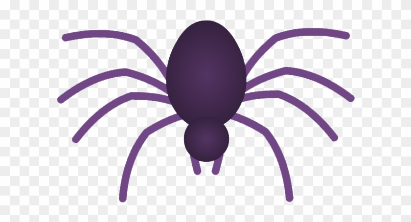 Arachnid Clipart Purple Spider - Purple Spider Transparent #1313528