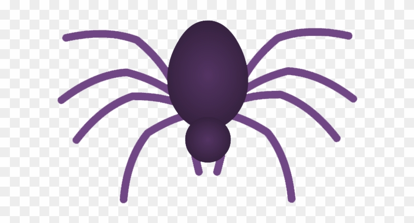 Arachnid Clipart Purple Spider - Purple Spider Transparent #1313528