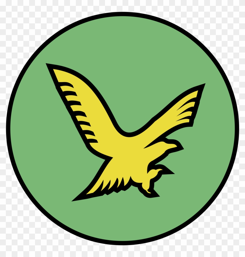 Gold Eagle Logo Black And White - Emblem #1313627