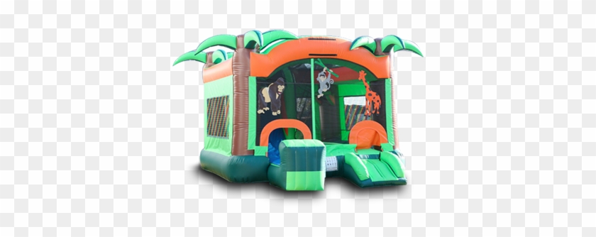 Combo Jungle - Ez Inflatables Safari Combo Bounce House - C194 #1313692