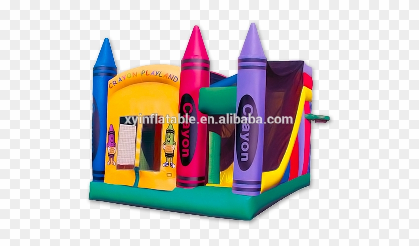 Inflatable Crayola Bouncer Castle, Inflatable Crayola - Inflatable Crayon #1313693