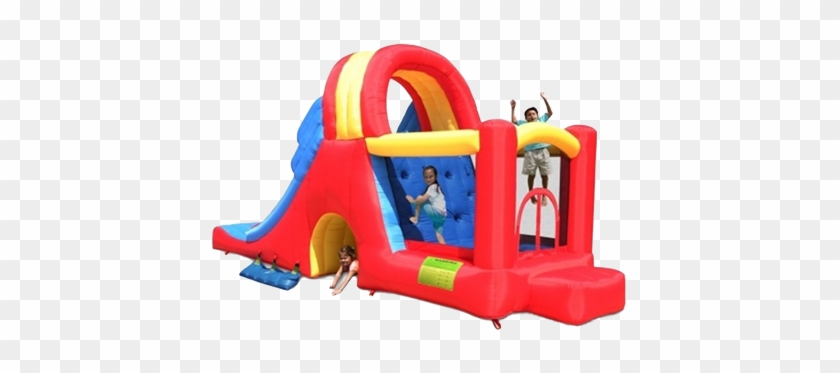High Slide Bouncer - Happy Hop Mega Slide Combo #1313704