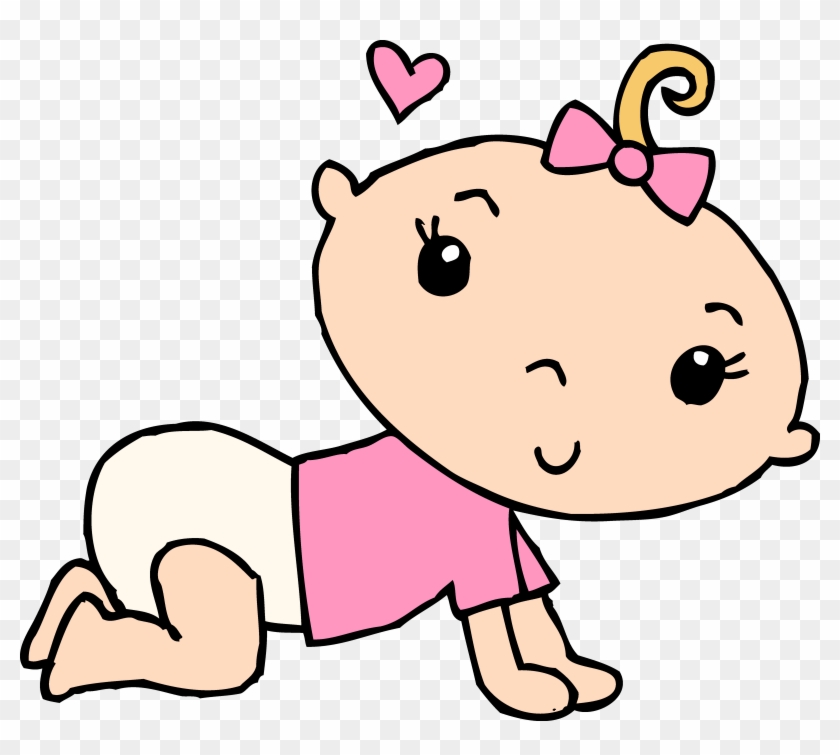 Baby Girl Girl Clipart Free - Girl #1313768