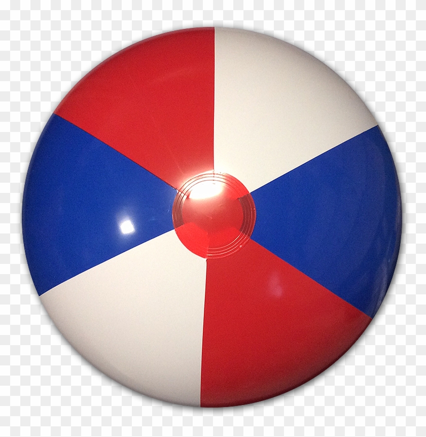 Clip Arts Related To - Red And Blue Beach Ball #1313795