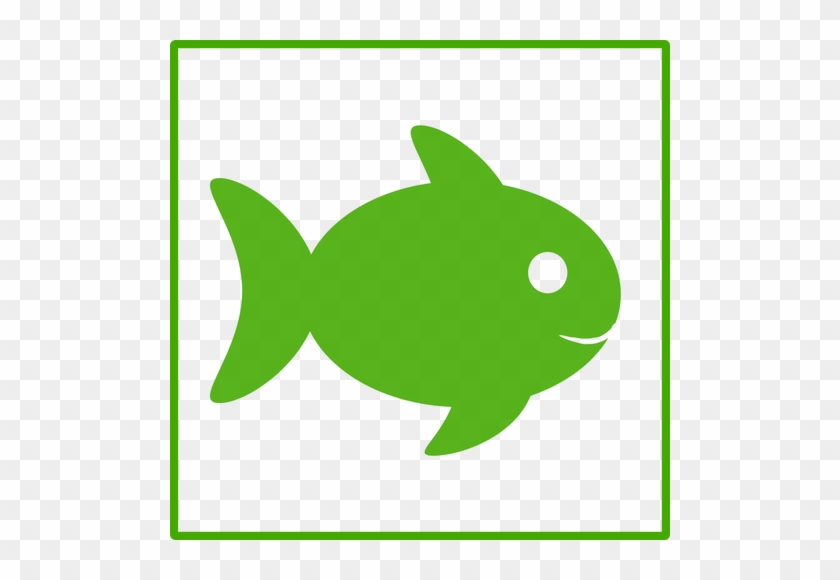 Marine Fish Clipart Small Fish - Green Fish Icon #1313915