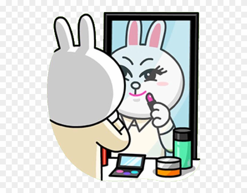 Brown And Cony In Lee Min Ho's Line Love - Stickers Brown Y Cony #1314040