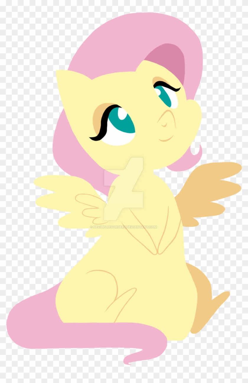 Sk-ree, Chibi, Eyeshadow, Flat Colors, Fluttershy, - Cartoon #1314050