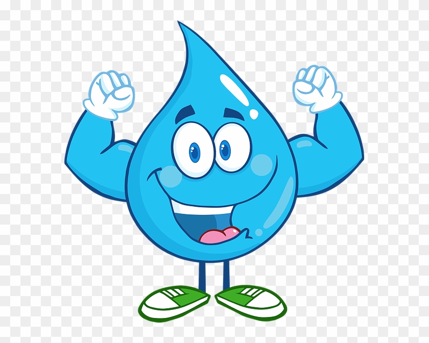 Free Water Testing - Water Drop Character #1314069