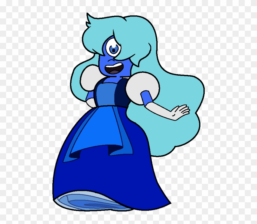 Sapphire %28eye Visible%29 - Imagens Da Ruby E Sapphire Steven Universo #1314200